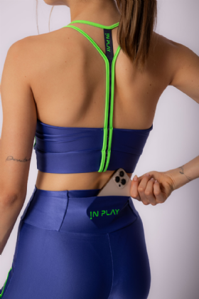 BERMUDA  ALONGADA ATLETIKA  AZUL