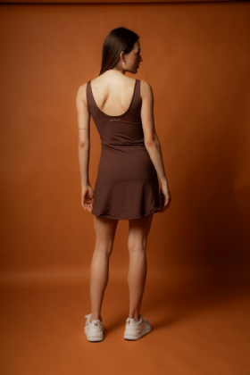 VESTIDO HARLEY MARROM CACAU