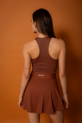 SAIA ACTIVE SOLTINHA  MARROM CAFE