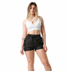 SHORT SPORT NYLON PRETO