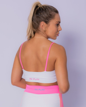 TOP ARCO IRIS IN210 ROSA/BRANCO