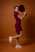 VESTIDO POLO BURGANDY