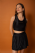 IN304 CROPPED ALONGADO GOLDEN PRETO